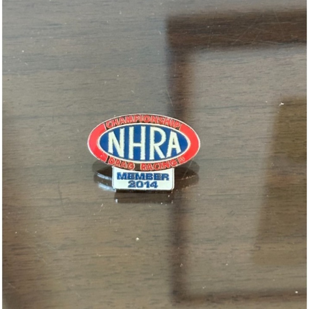 NHRA Official 2014 Original Championship Drag Racing Collectors Edition Hat Pin